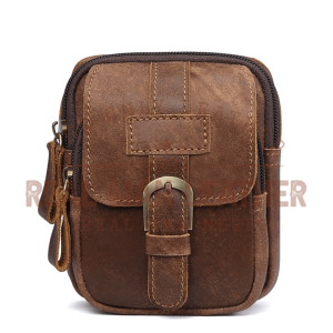Anta EDC Genuine Leather Belt Pouch